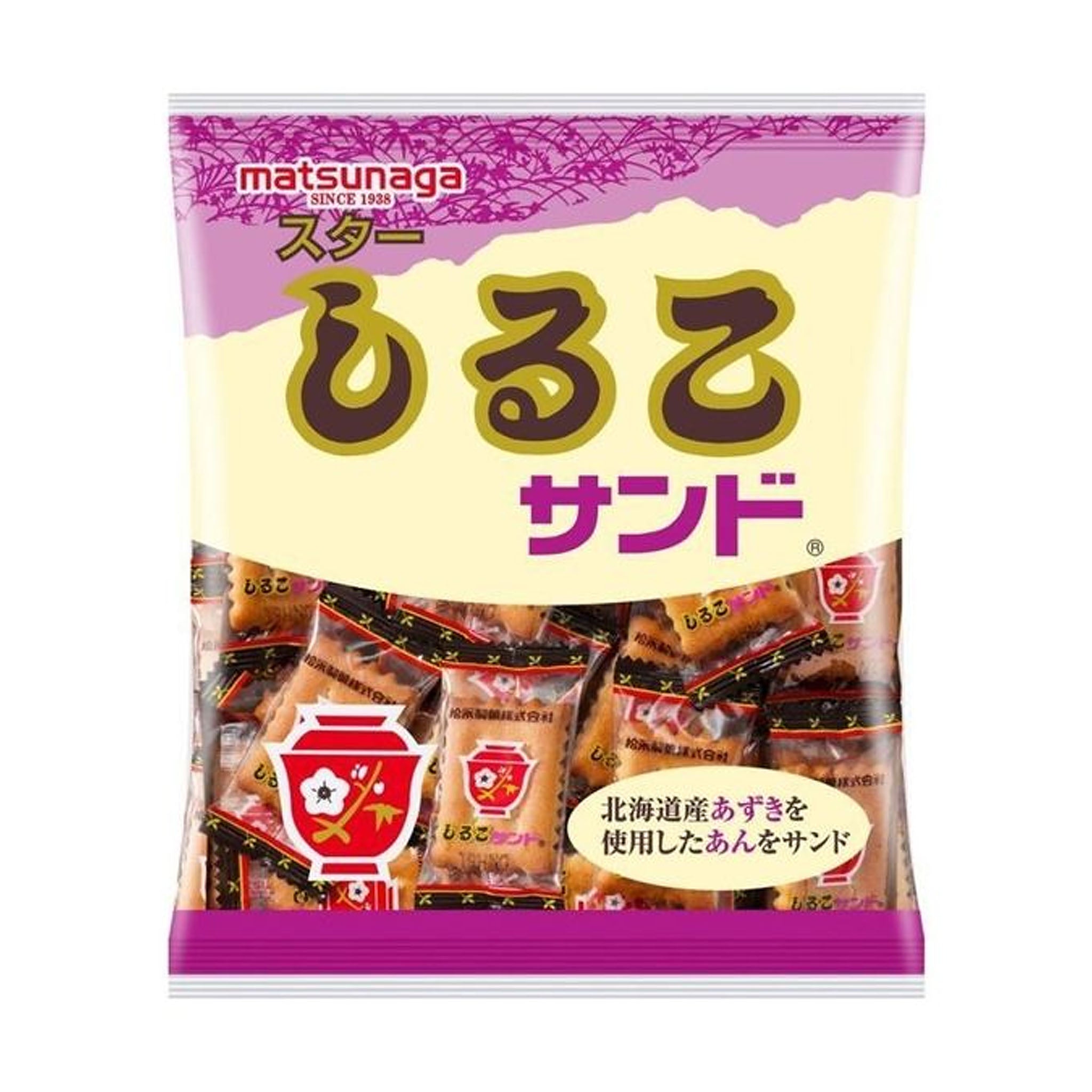 Matsunaga Seika Star Shiruko Sandwich